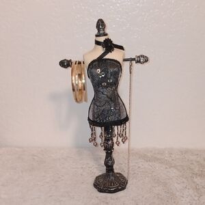 Chic Black Jewelry Display Stand